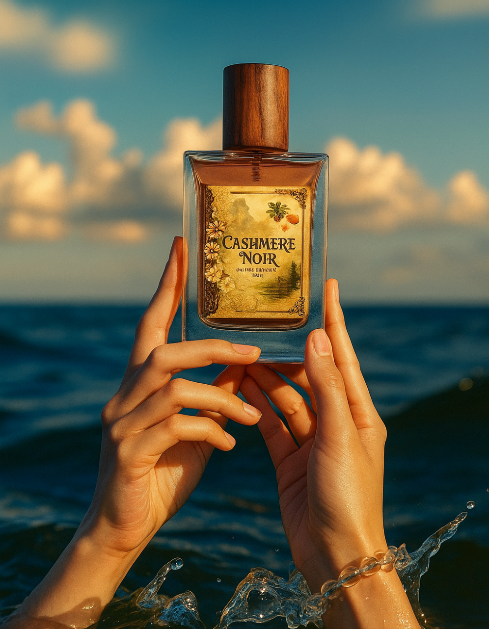 "Cashmere Noir – A Luxury Fragrance Wrapped In Mystery"