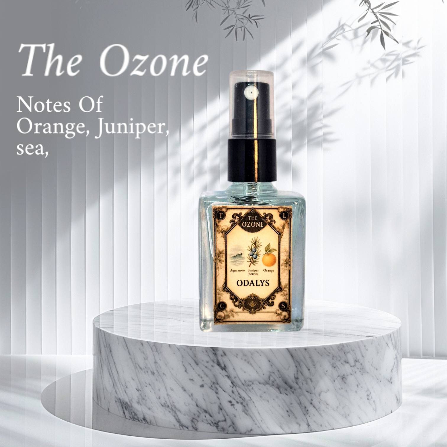 🔹 The Ozone – Mini Luxury Perfume (10ml) | Orange • Juniper • Sea