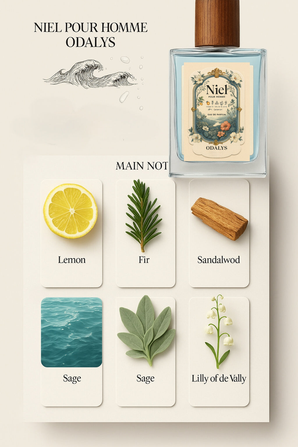 Niel Pour Homme by ODÀLYS – A Fresh, Bold Signature