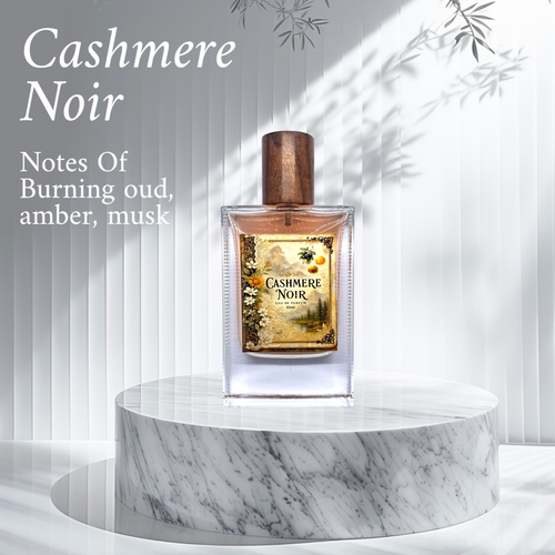 "Cashmere Noir – A Luxury Fragrance Wrapped In Mystery"